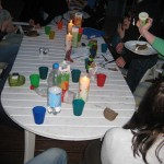 Grillen auf der Dachterrasse